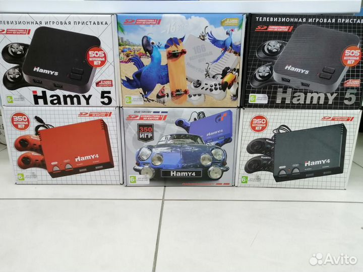 Игровые приставки Dendy, Sega, Hamy с гарантией