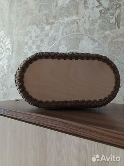 Корзинка вязаная