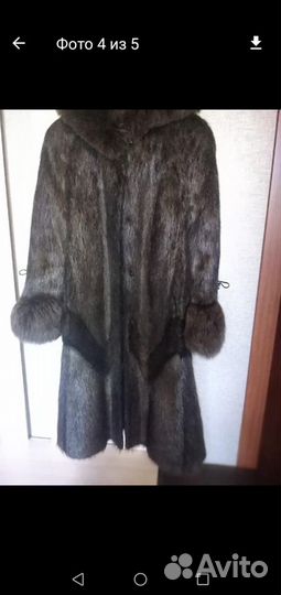 Шуба нутрия