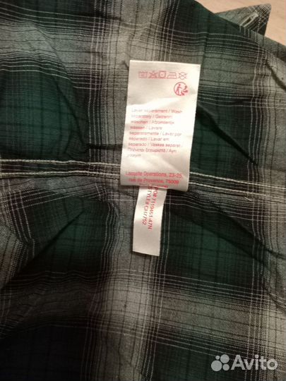 Рубашка мужская lacoste