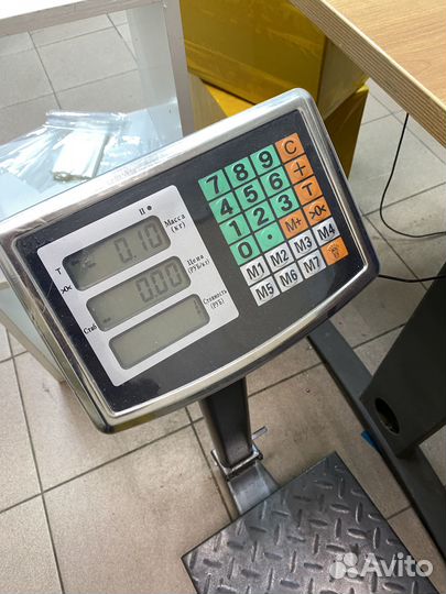 Весы торговые электронные бу 150кг