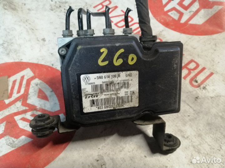 Блок abs Volkswagen Tiguan 5N cawa 2010