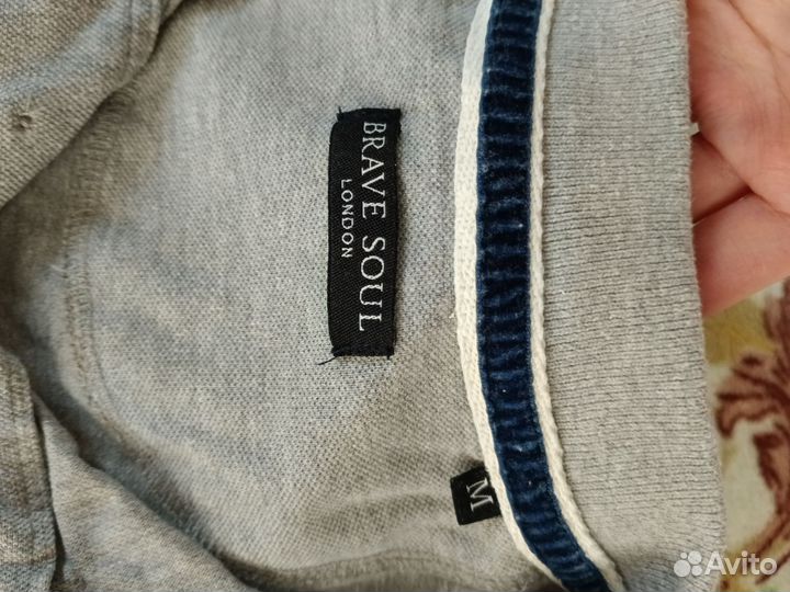 Поло с длинным рукавом мужское