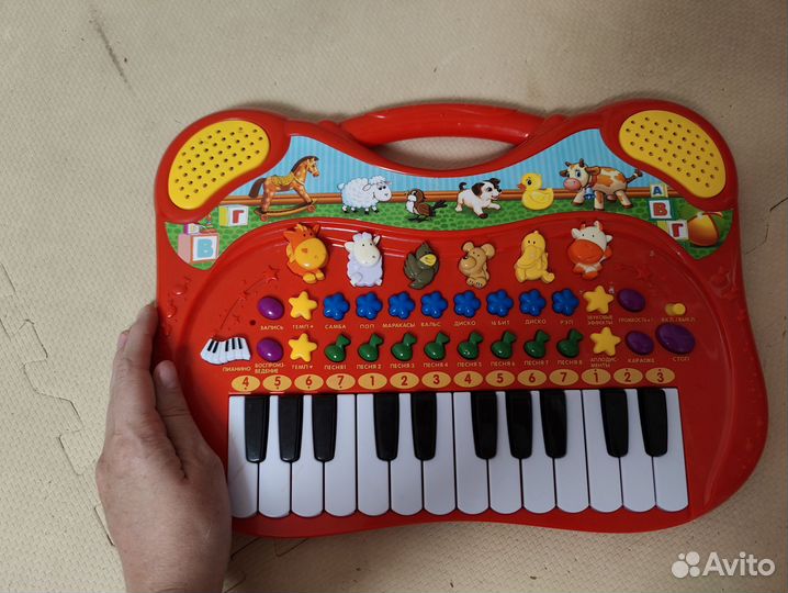Синтезатор детский Азбукварик