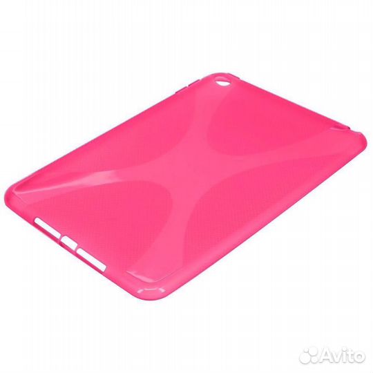 Чехол для Айпад Мини 4 рельефный “X”