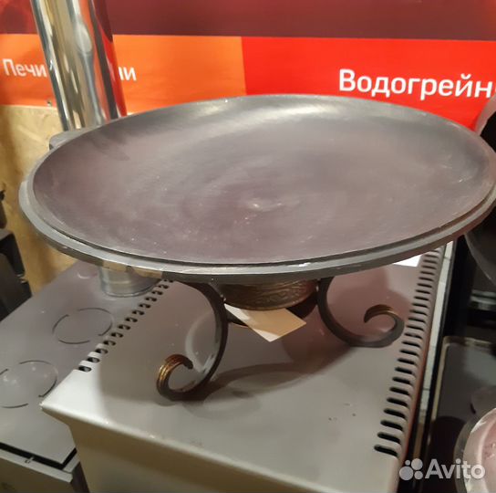 Садж: чугунный, вороненый стальной