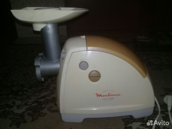 Электрическая мясорубка moulinex hv8