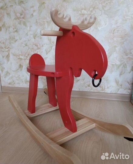 Качалка лось IKEA как новая
