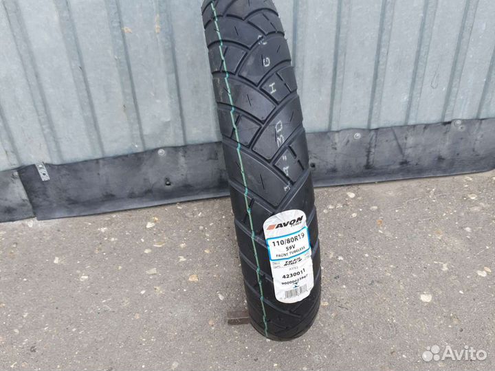 Мотошина avon 110 80 19 трейлрайдер