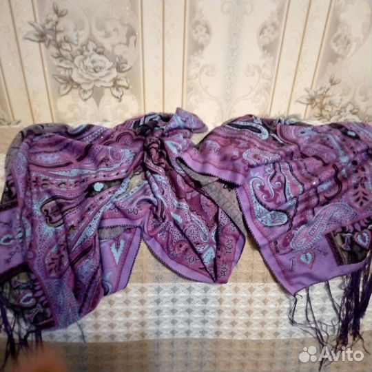 Шарфы и палантины