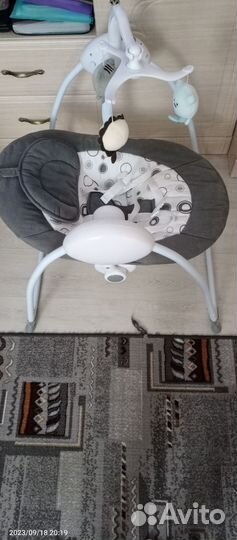 Детские электронные качели для новорожденных