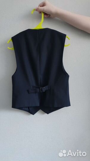 Костюм для мальчика (жилетка+брюки+рубашка) р. 128