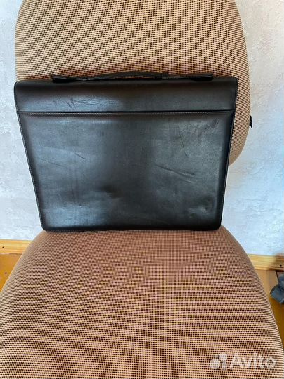 Мужской кожаный портфель бу ferre