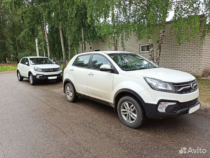 Противотуманные фары ssangyong new actyon 2017