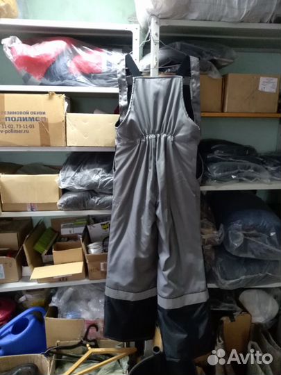 Полукомбинезон теплый с влагозащитными вставками