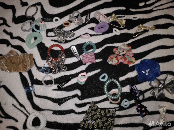 Резинки для волос пакетом