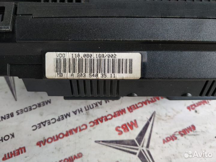 Щиток приборов W203 Mercedes бензин