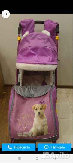 Детские санки коляска бу