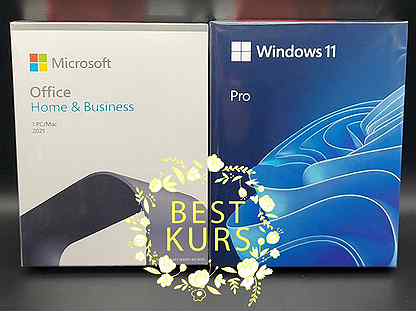 Windows 11 Pro + Office 2021 Home & Business BOX