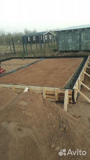 Монолитная плита 6х6