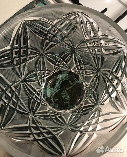 Хрустальные салатники-конфетницы СССР