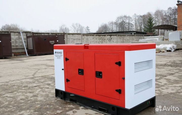 Дизельный генератор 15 кВт В шумозащитном кожухе