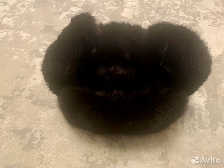 Шапка ушанка мужская меховая