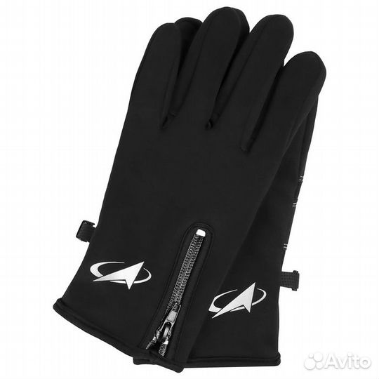 Перчатки onlytop 'роскосмос', р. L-XL, цвет чёрный