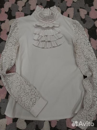 Блузки школьные 146 152