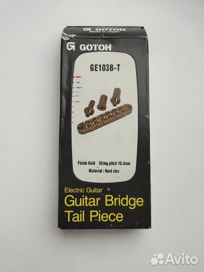 Guitar Bridge TOM. Аналог Gotoh GE103B-T Порожек д