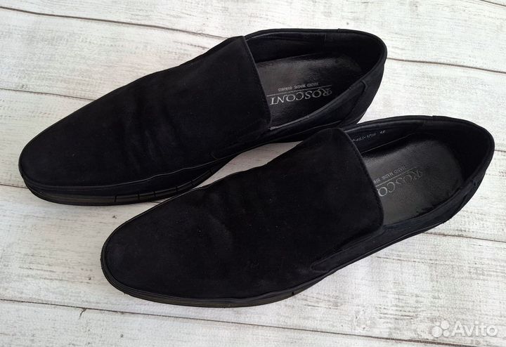 Туфли мужские Rosconi 42 натуральная замша