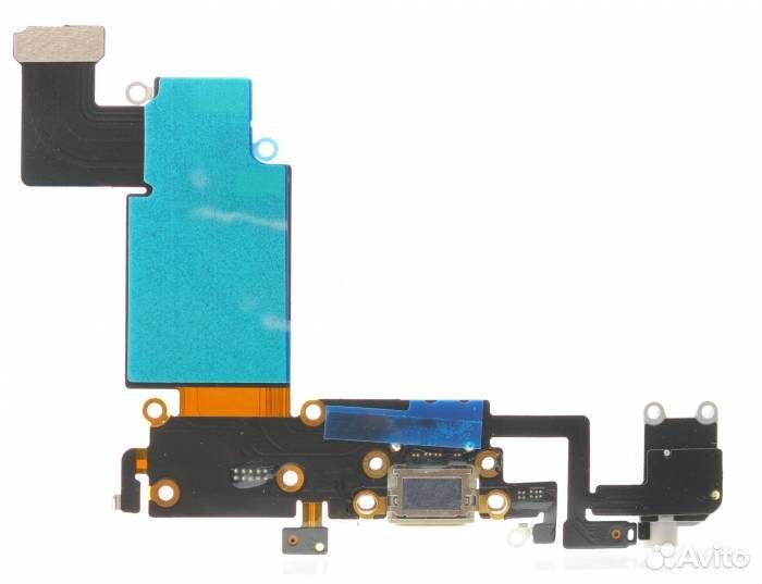Шлейф iPhone 6S Plus + разъем зарядки + разъем гар