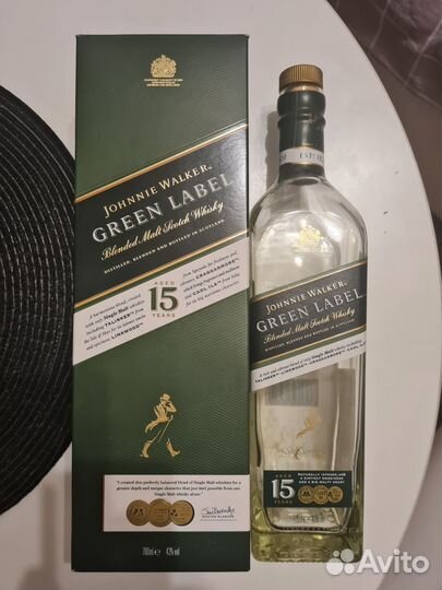 Бутылки из под виски