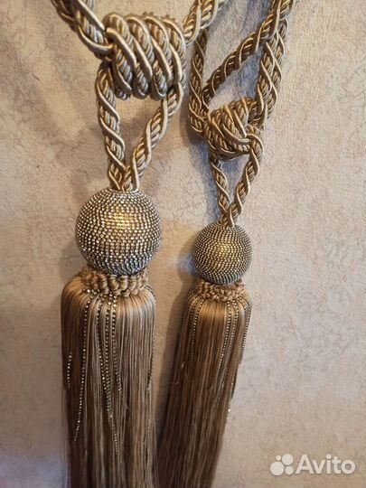 Королевские держатели для штор