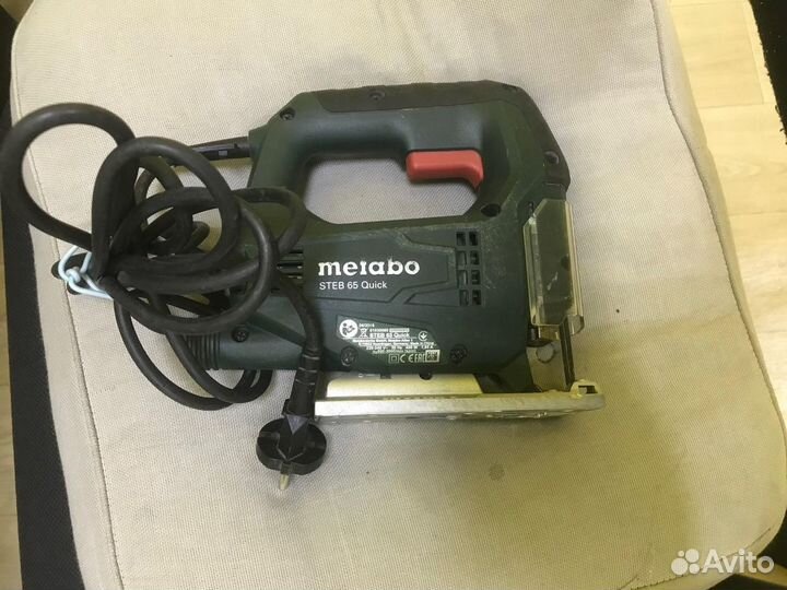 Электролобзик Metabo steb 65 Quick, 450 Вт