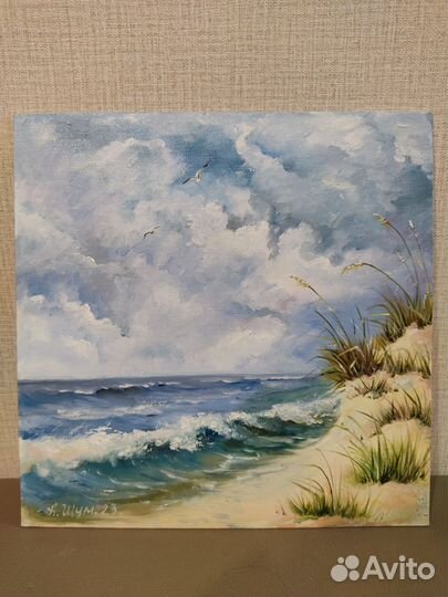 Картина маслом на холсте пейзаж