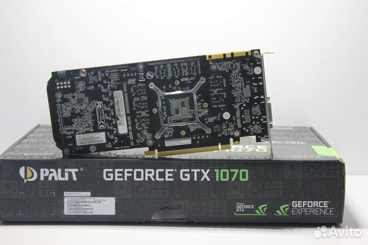 Видеокарта Palit GTX 1070 Dual 8GB/DDR5/256 bit