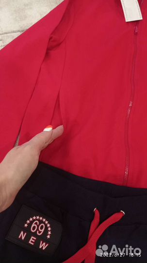 Новый спортивный костюм для девочки р. 152