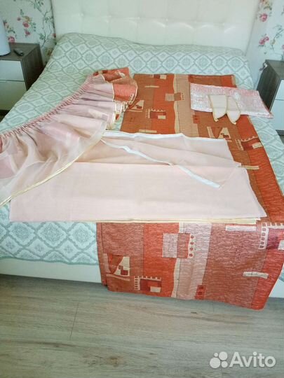 Комплекты штор с ламбрекеном и без