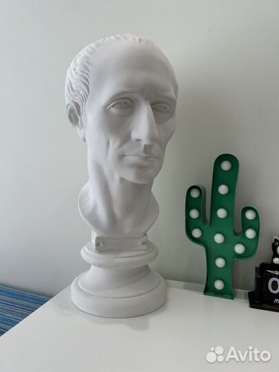 Гипсовая голова Цезарь