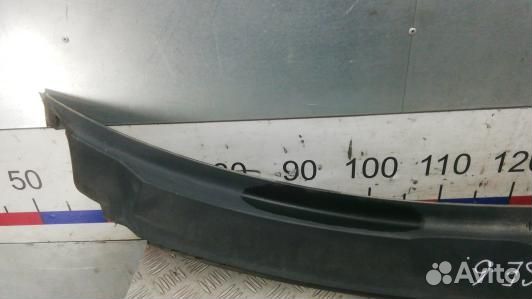 Накладка декоративная (жабо, дождевик) audi A6 C6