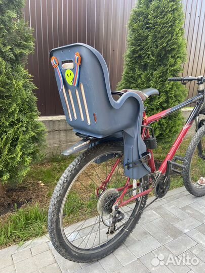 Детское велокресло заднее