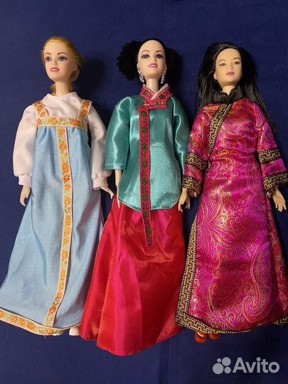 Куклы из фикс прайс серия Страны мира