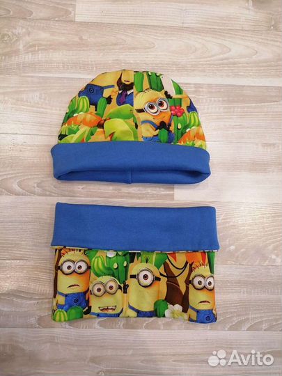 Шапка и снуд (шарф)