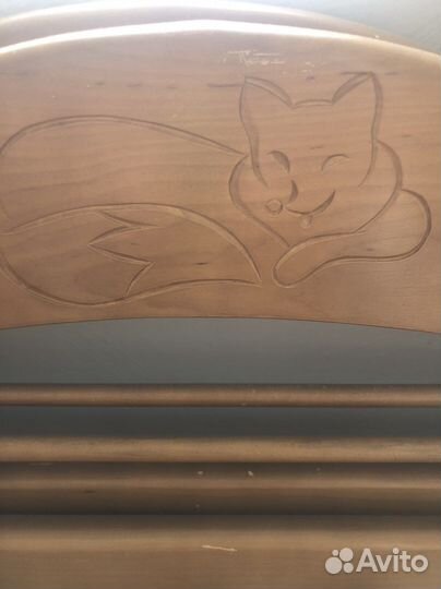 Кроватка качалка с матрасом