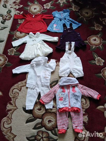 Вещи пакетом на девочку 1 год hm, Disney