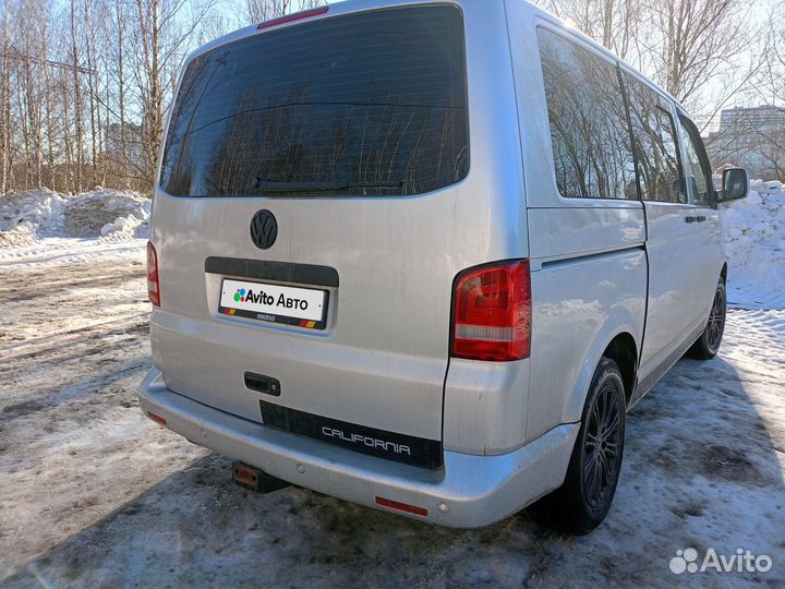 Volkswagen Multivan 2.5 МТ, 2007, 456 000 км