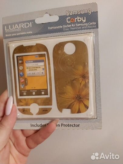 Защитные наклейки на корпус телефона SAMSUNG Corby