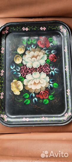 Поднос хохлома