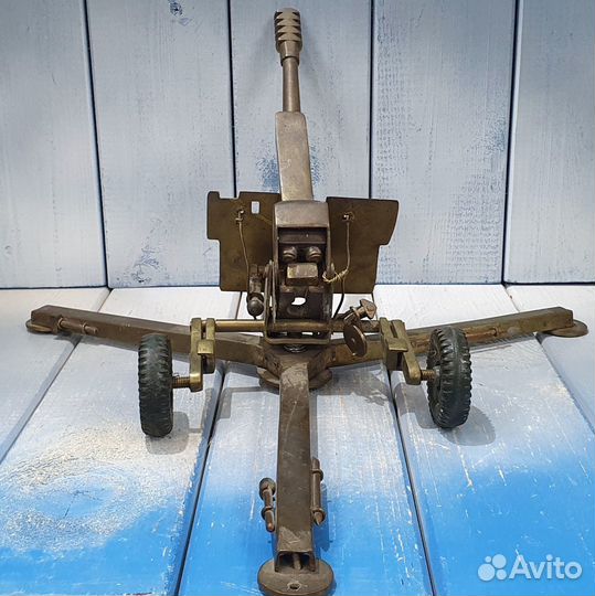 Модель гаубицы Д-30А, ссср, латунь
